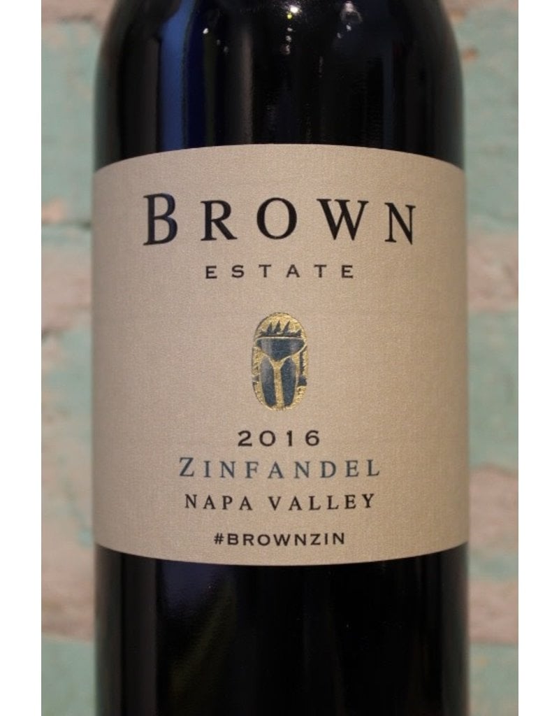 Wines BROWN ESTATE VINEYARDS NAPA VALLEY ZINFANDEL