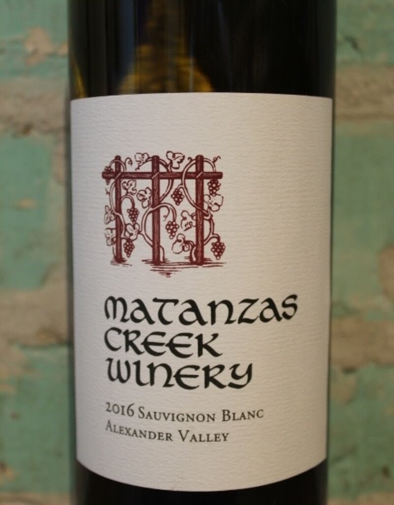 Wines MATANZAS CREEK WINERY SAUVIGNON BLANC