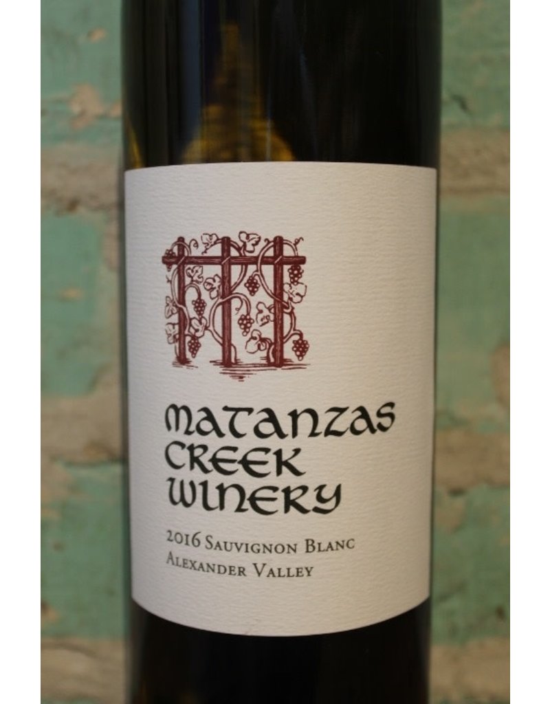 Wines MATANZAS CREEK WINERY SAUVIGNON BLANC