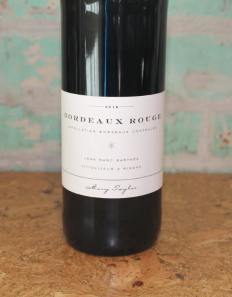 Wines MARY TAYLOR JEAN MARC BARTHEZ BORDEAUX ROUGE