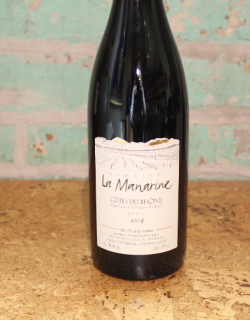 Wines DOMAINE LA MANARINE COTES DU RHONE ROUGE