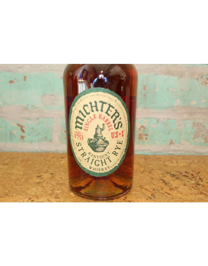 MICHTER'S STRAIGHT RYE SINGLE BARREL