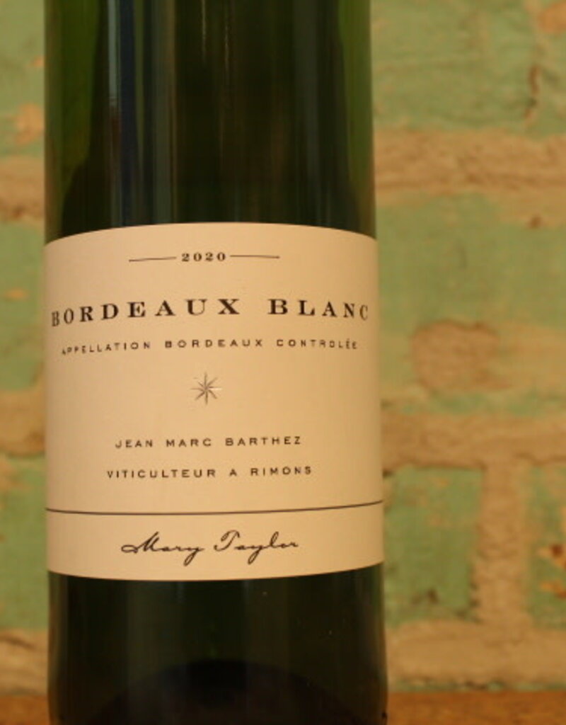 Wines MARY TAYLOR JM BARTHEZ BORDEAUX BLANC