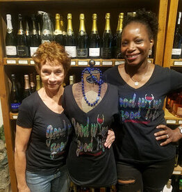Other Retail KREWE LADIES BLING V-NECK T-SHIRT BLACK SMALL