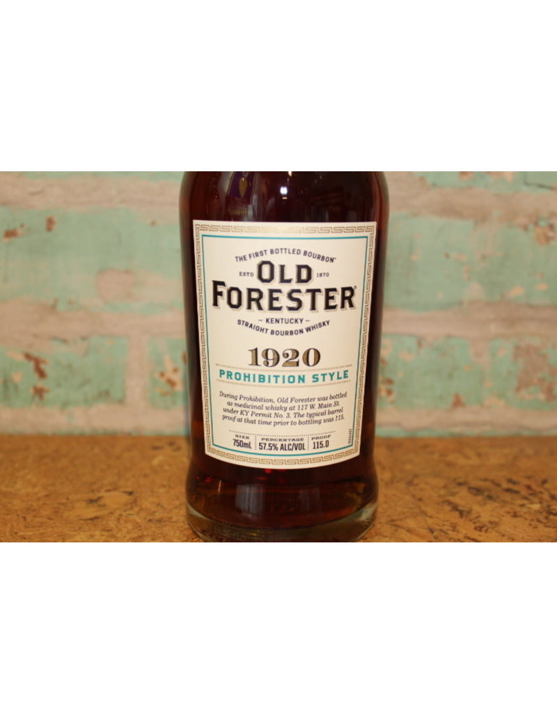 OLD FORESTER 1920 BOURBON