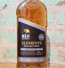 Spirits M&H 'ELEMENTS' RED WINE CASK SINGLE MALT WHISKEY
