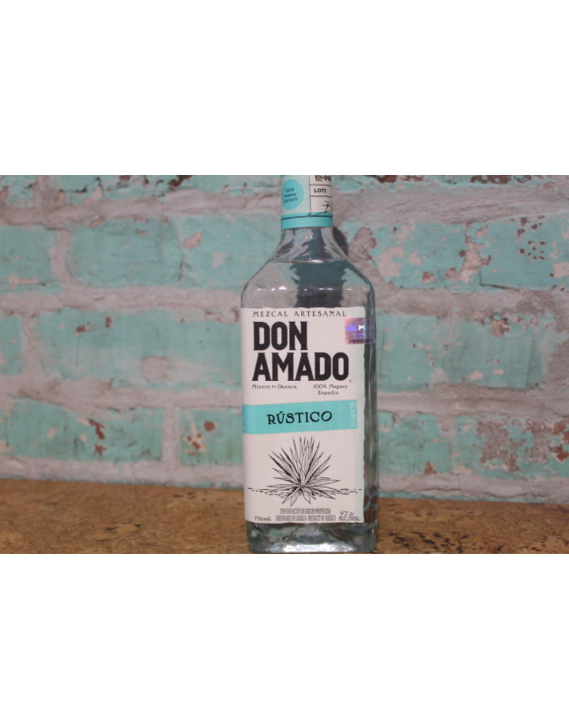 Spirits DON AMADO MEZCAL RUSTICO