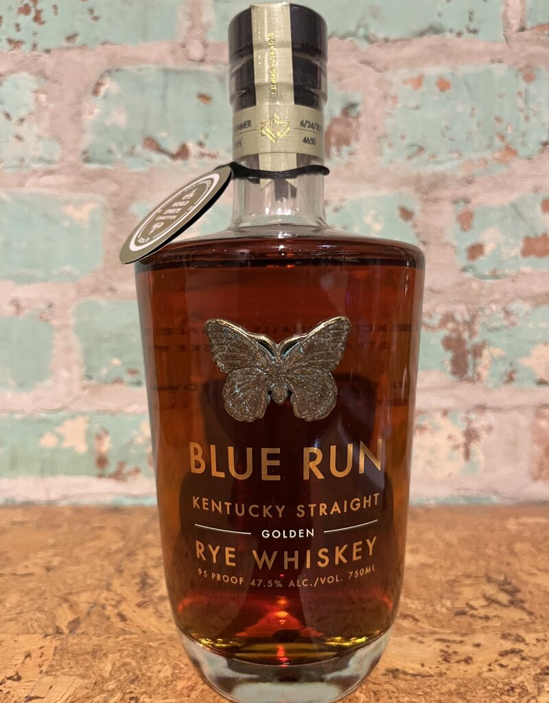 Spirits BLUE RUN GOLDEN STRAIGHT RYE WHISKEY