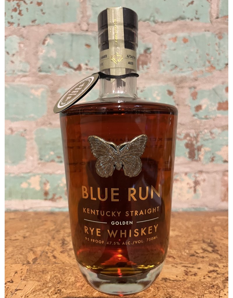 Spirits BLUE RUN GOLDEN STRAIGHT RYE WHISKEY