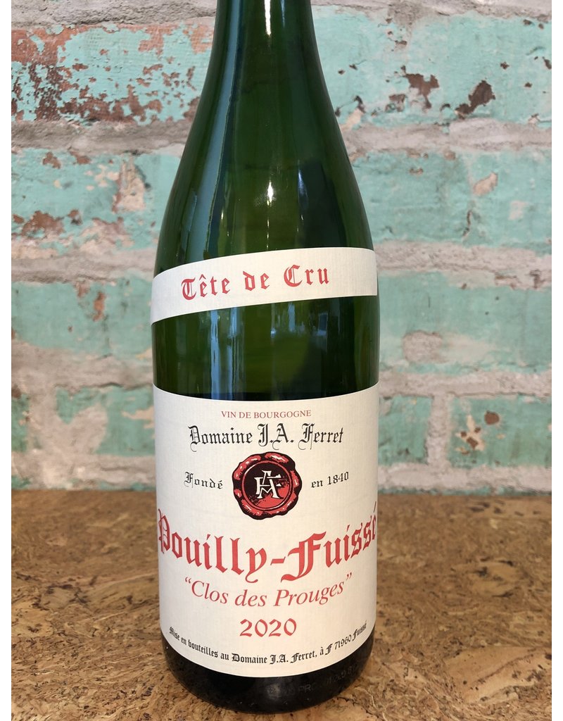 DOMAINE FERRET POUILLY FUISSE 'CLOS DES PROUGES'