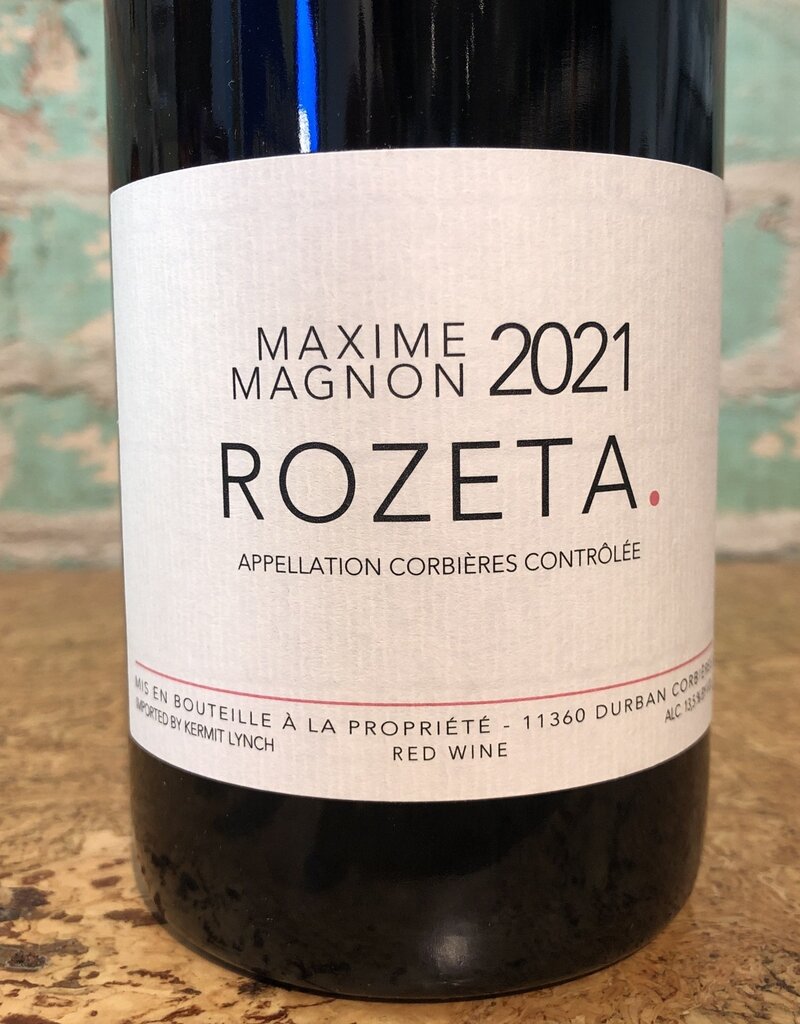 Wines MAXIME MAGNON 'ROZETA' CORBERES ROUGE