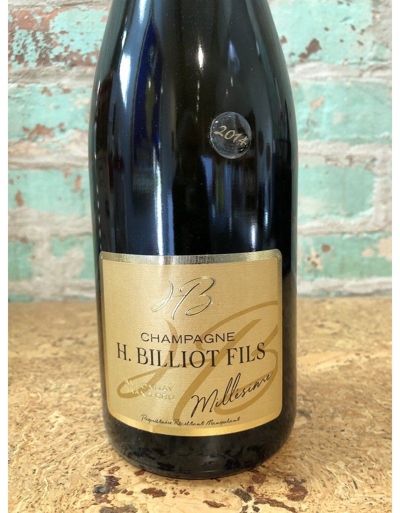 CHAMPAGNE HENRI BILLIOT BRUT MILLESIME 2014