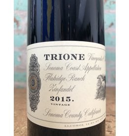 TRIONE FLATRIDGE ZINFANDEL 2015