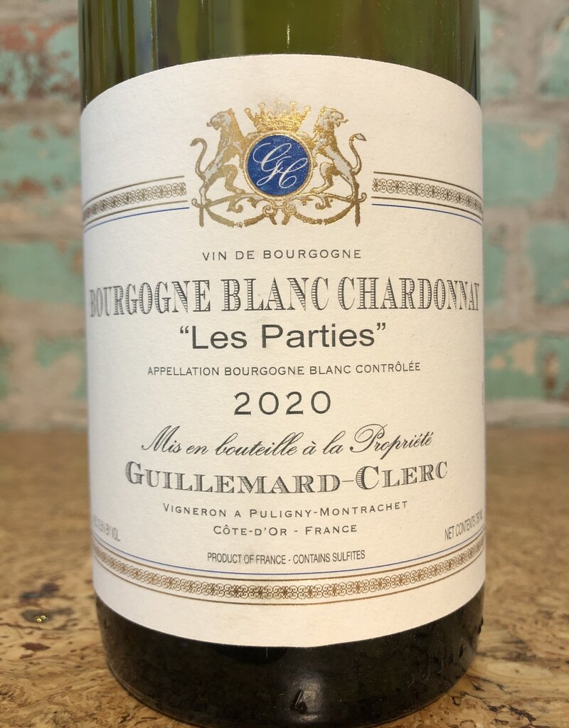 Wines DOMAINE GUILLEMARD CLERC 'LES PARTIES' CHARDONNAY BOURGOGNE