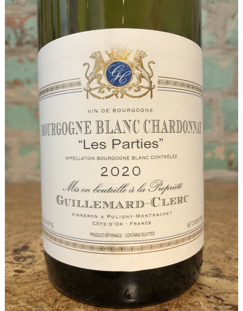 Wines DOMAINE GUILLEMARD CLERC 'LES PARTIES' CHARDONNAY BOURGOGNE