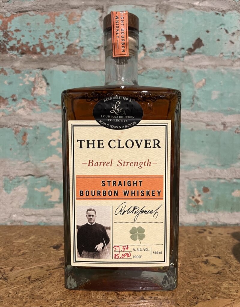Spirits THE CLOVER BARREL STRENGTH BOURBON WHISKEY 'LOUISIANA BOURBON COLLECTIVE SELECTION'