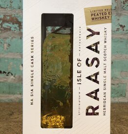 Spirits RAASAY PEATED EX-RYE SINGLE CASK PEATED SCOTCH WHISKY