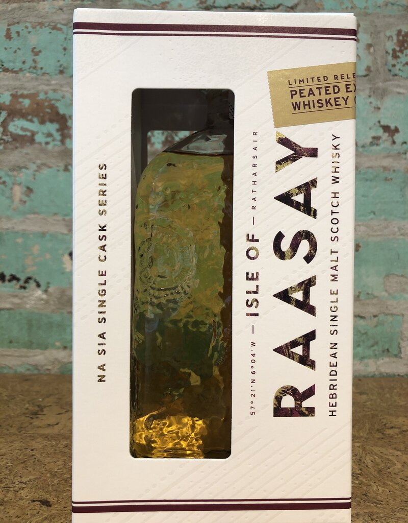 Spirits RAASAY PEATED EX-RYE SINGLE CASK PEATED SCOTCH WHISKY