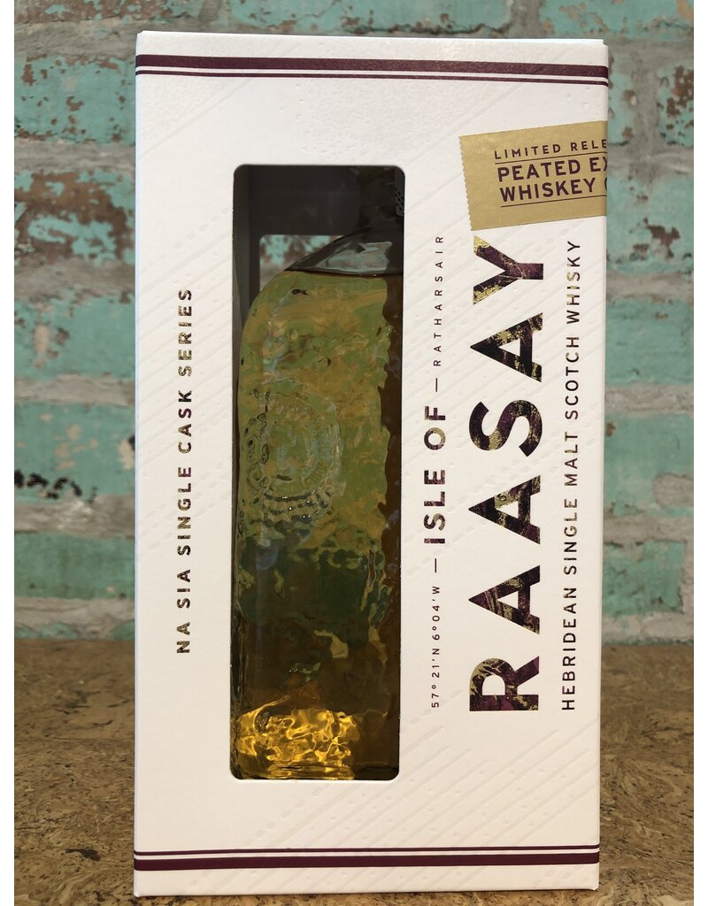 Spirits RAASAY PEATED EX-RYE SINGLE CASK PEATED SCOTCH WHISKY