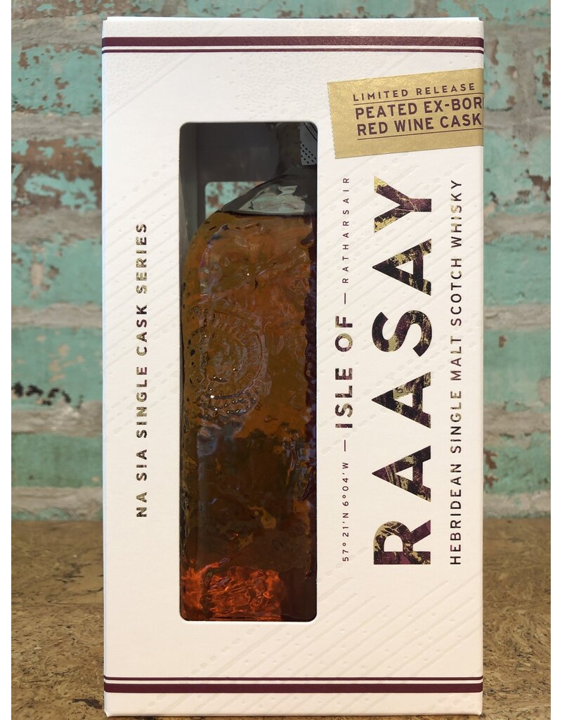 RAASAY PEATED EX-BORDEAUX CASK PEATED SCOTCH WHISKY