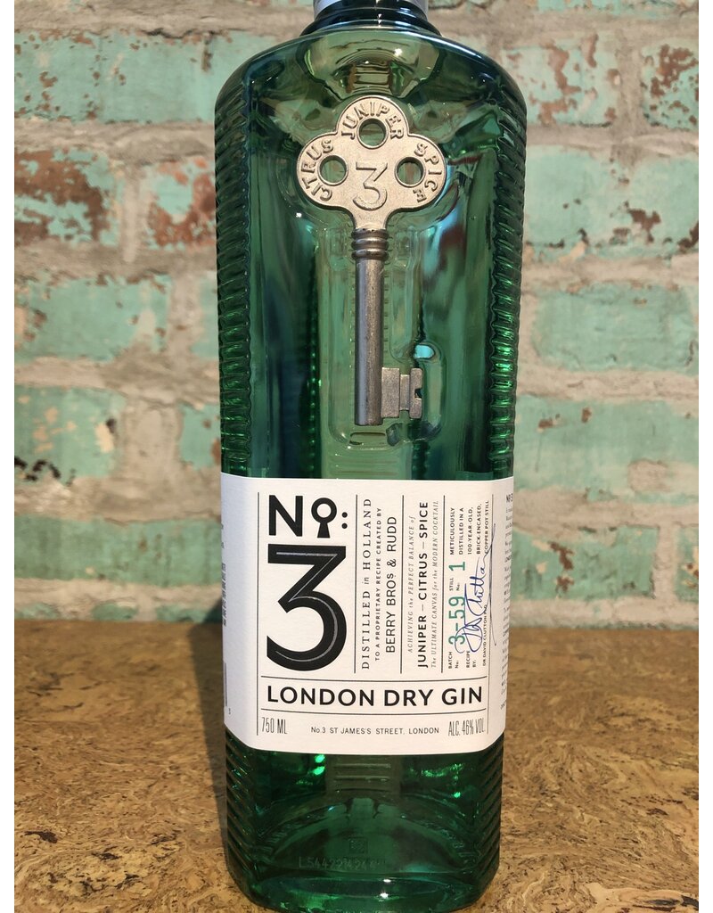 NO. 3 LONDON DRY GIN