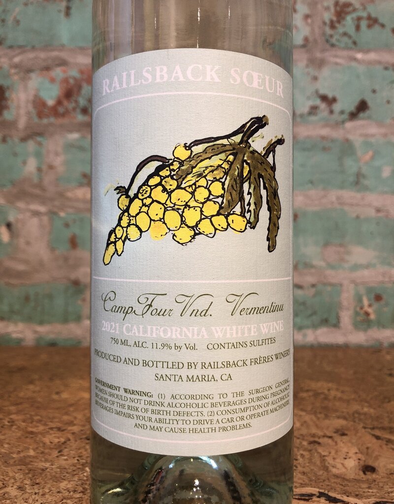 Wines RAILSBACK SOEUR 'CAMP FOUR VINEYARD' VERMENTINU