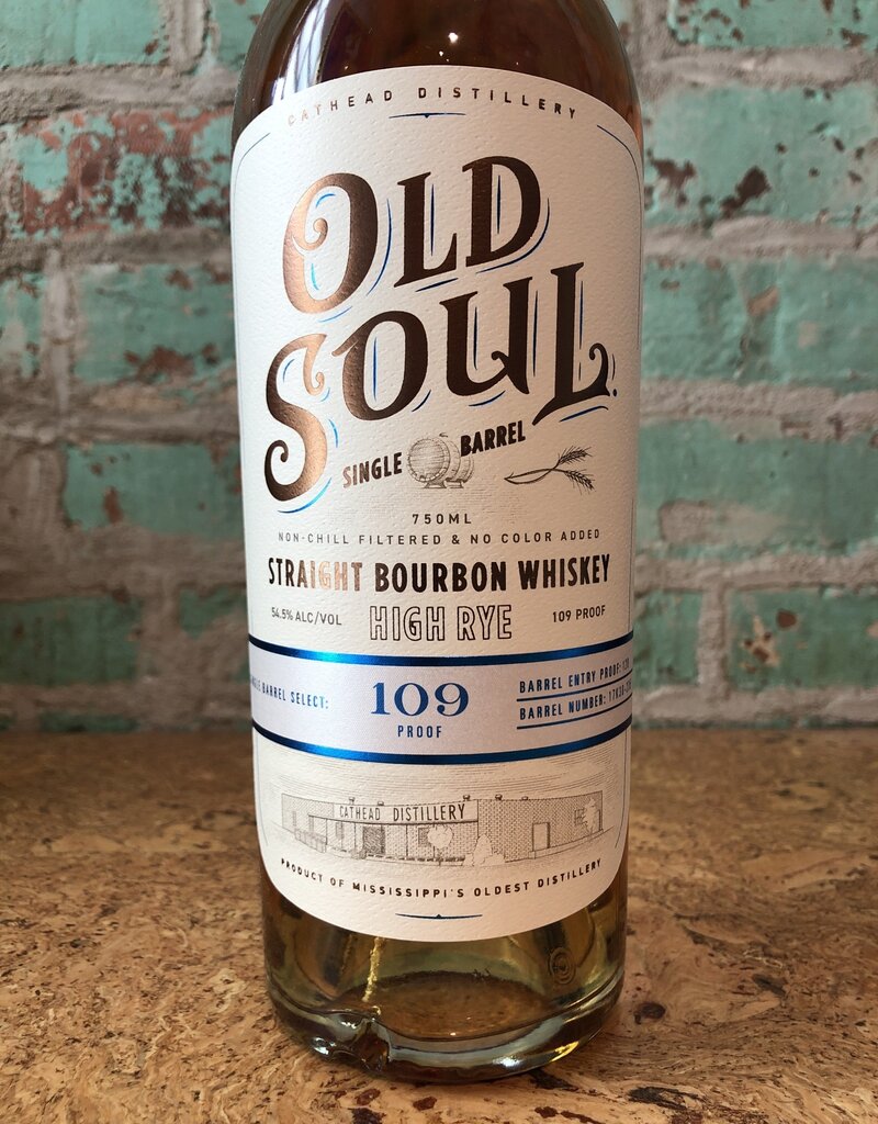 Spirits OLD SOUL SINGLE BARREL HIGH RYE BOURBON