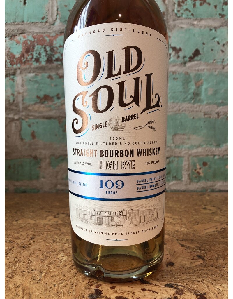 Spirits OLD SOUL SINGLE BARREL HIGH RYE BOURBON