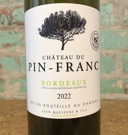 Wines CHATEAU DU PIN-FRANC BORDEAUX BLANC