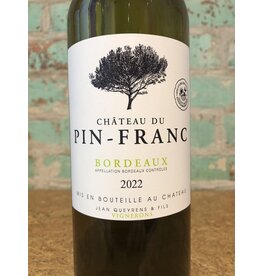 Wines CHATEAU DU PIN-FRANC BORDEAUX BLANC