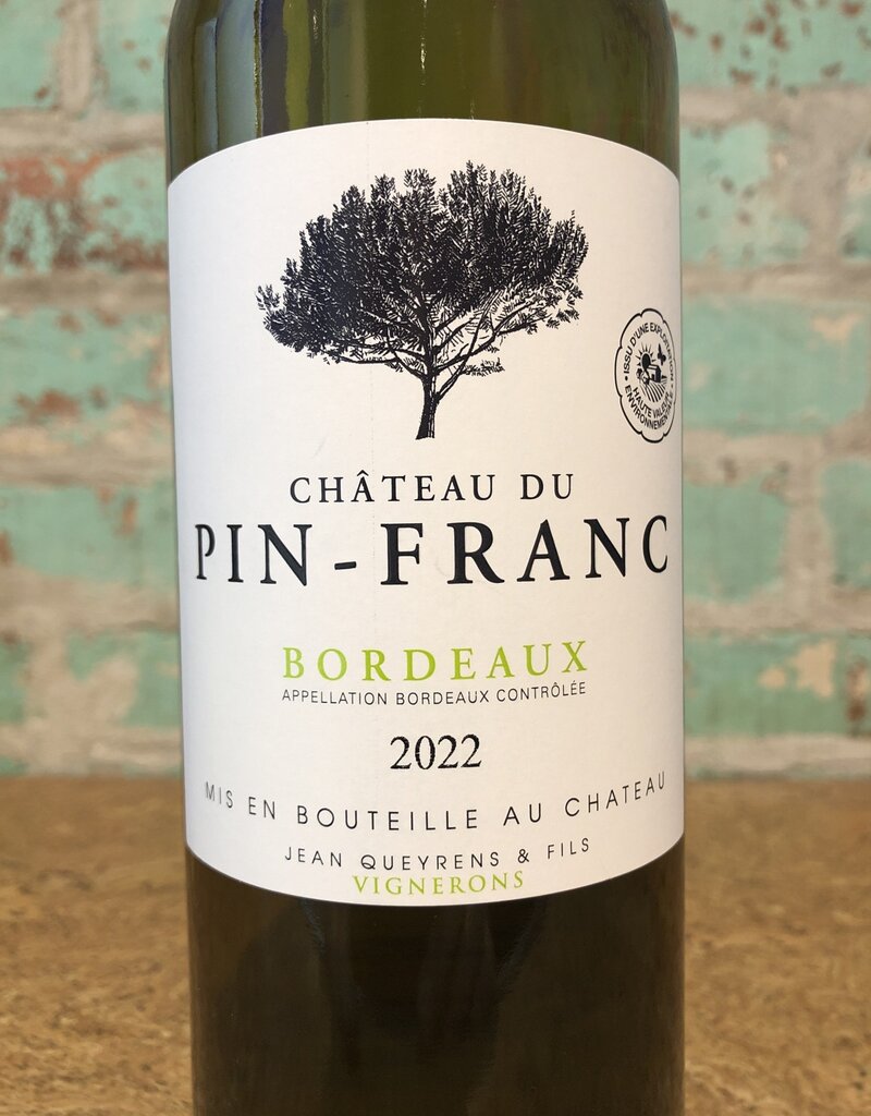 Wines CHATEAU DU PIN-FRANC BORDEAUX BLANC