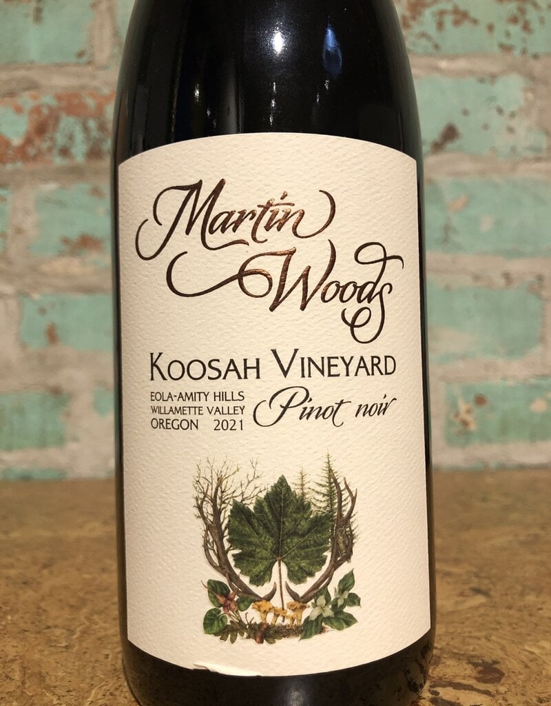 Wines MARTIN WOODS PINOT NOIR KOOSAH VINEYARD