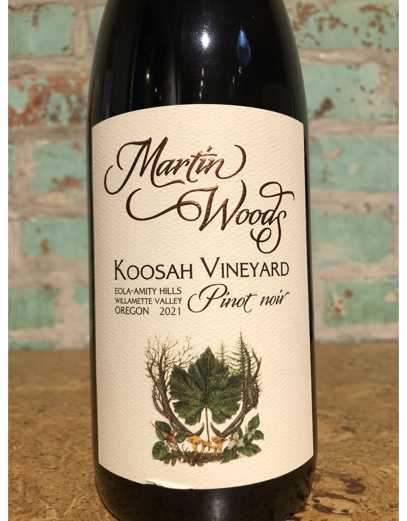 MARTIN WOODS PINOT NOIR KOOSAH VINEYARD