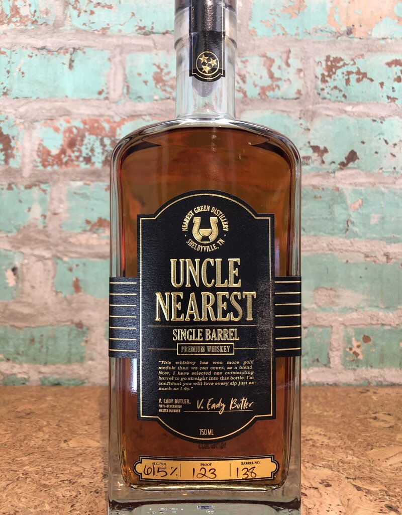 Spirits UNCLE NEAREST SINGLE BARREL WHISKEY