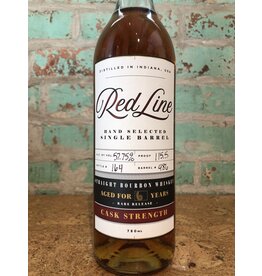 Spirits RED LINE WHISKEY COMPANY SINGLE BARREL CASK STRENGTH 6 YEAR BOURBON