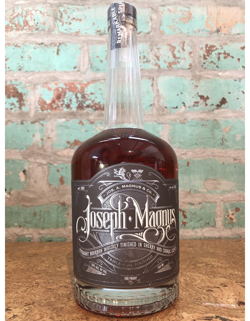 Spirits JOSEPH MAGNUS STRAIGHT BOURBON WHISKEY