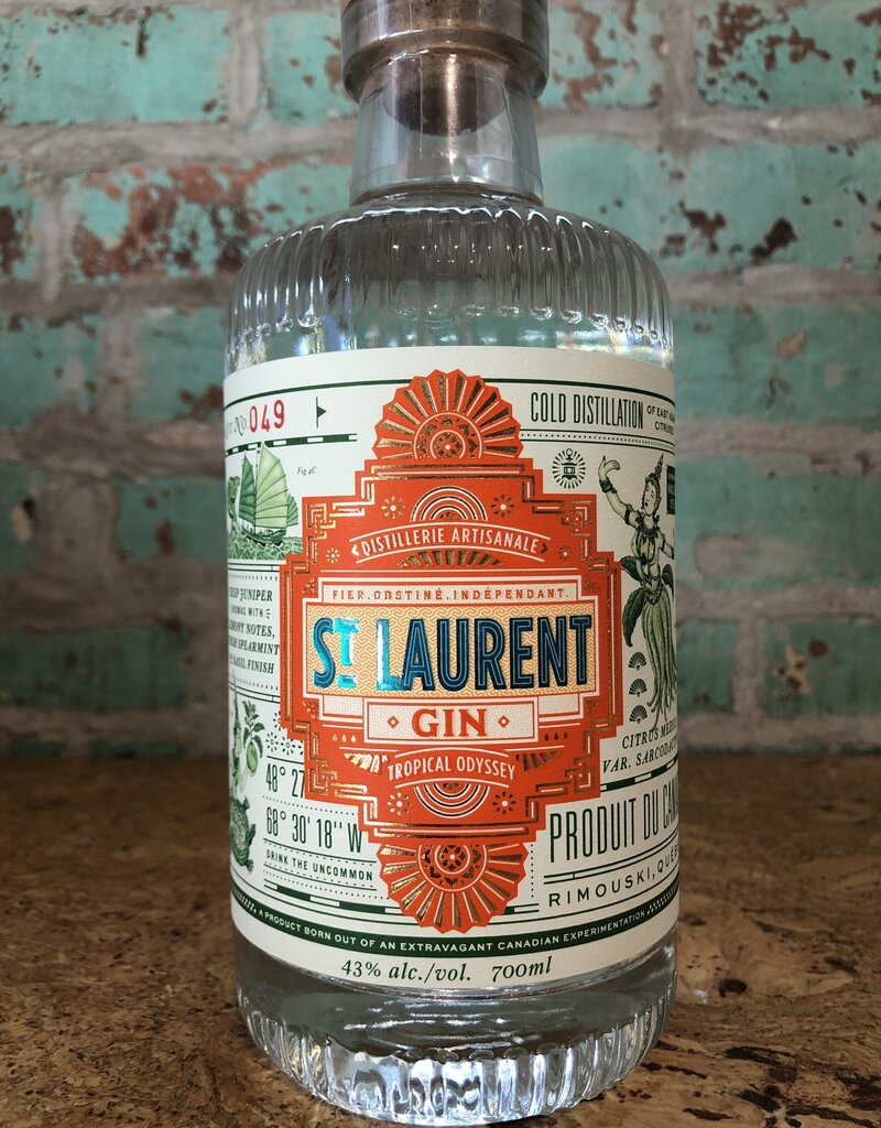 Spirits DISTILLERIE DU ST LAURENT TROPICAL ODYSSEY CITRUS GIN