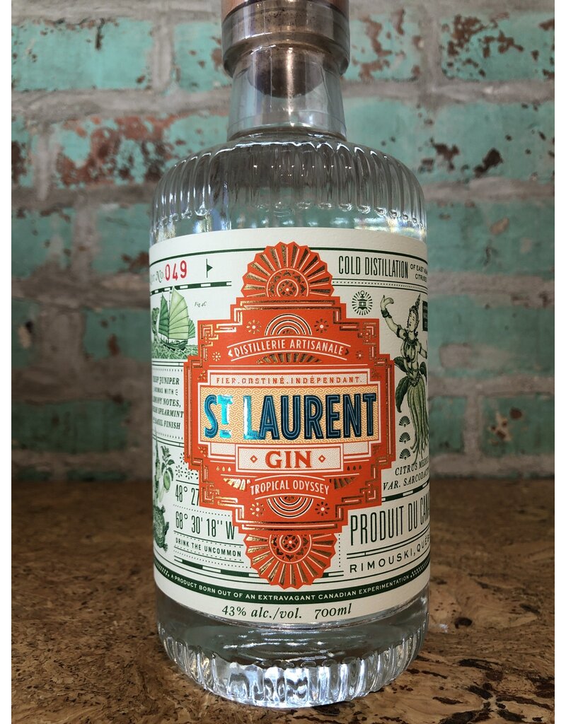 Spirits DISTILLERIE DU ST LAURENT TROPICAL ODYSSEY CITRUS GIN