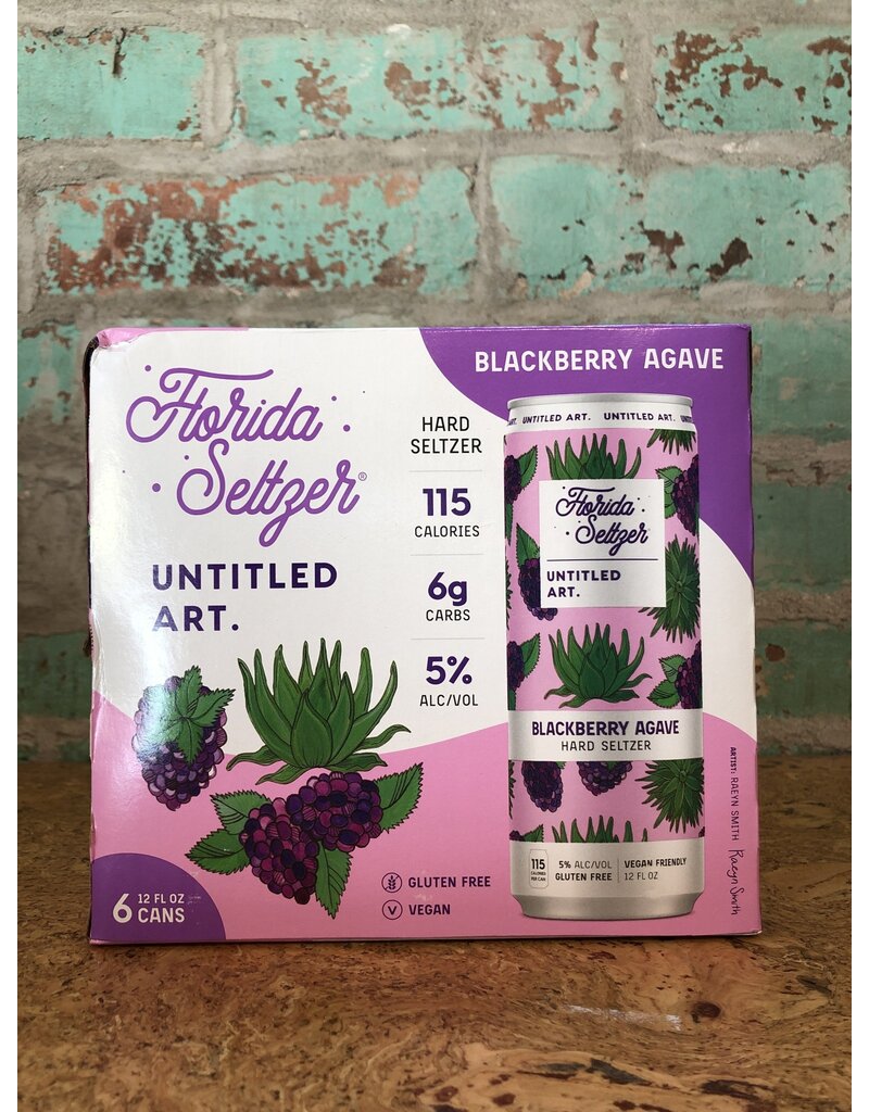 UNTITLED ARTIST BLACKBERRY AGAVE SELTZER