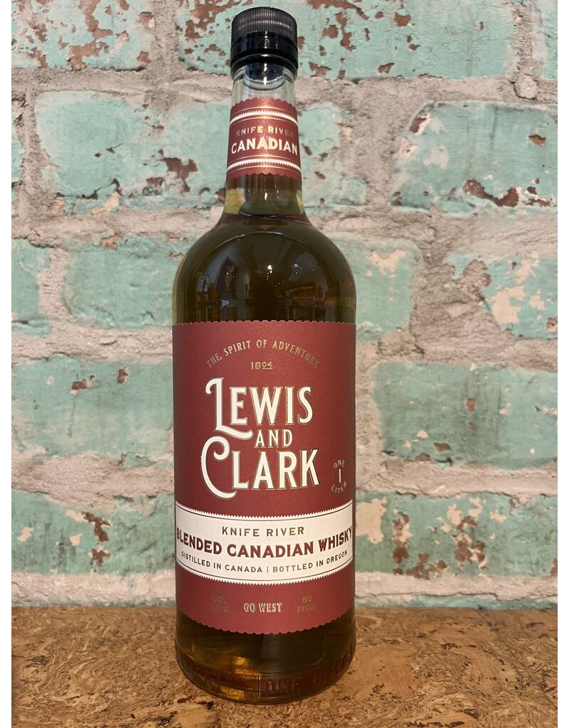 Spirits HOOD RIVER DISTILLERS LEWIS & CLARK BLENDED CANADIAN WHISKY