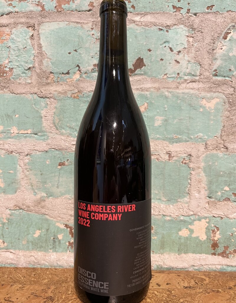 Wines LOS ANGELES RIVER WINE COMPANY DISCO ESSENCE
