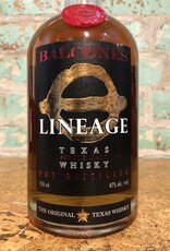 Spirits BALCONES LINEAGE SINGLE MALT TEXAS WHISKY