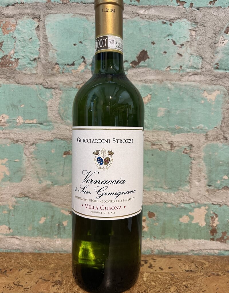 Wines GUICCIARDINI STROZZI VERNACCIA GIMIGNANO VILLA CUSONA