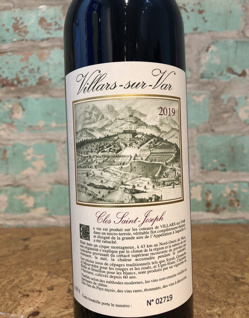 Wines VILLARS SUR VAR CLOS SAINT-JOSEPH