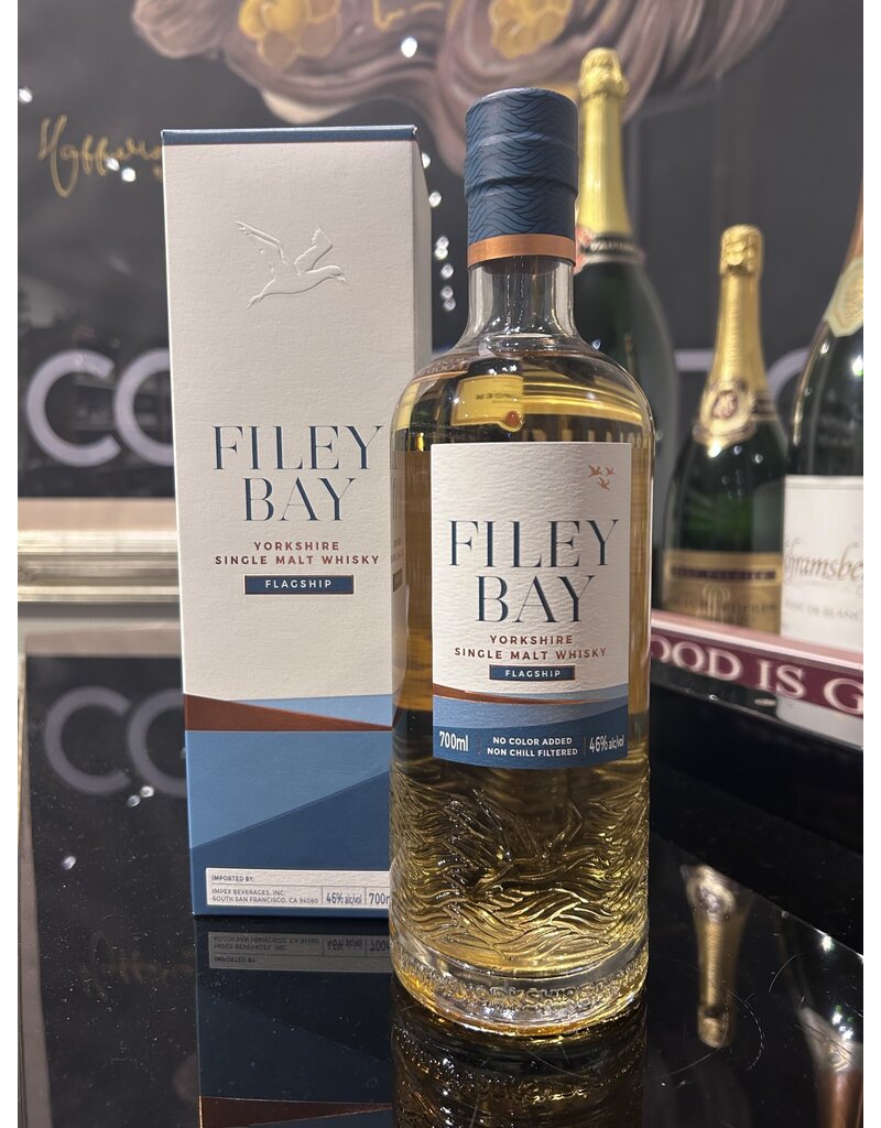 FILEY BAY FLAGSHIP YORKSHIRE SINGLE MALT WHISKY