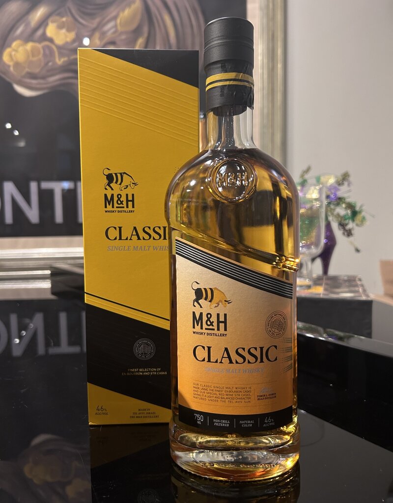 Spirits M&H CLASSIC KOSHER SINGLE MALT WHISKY