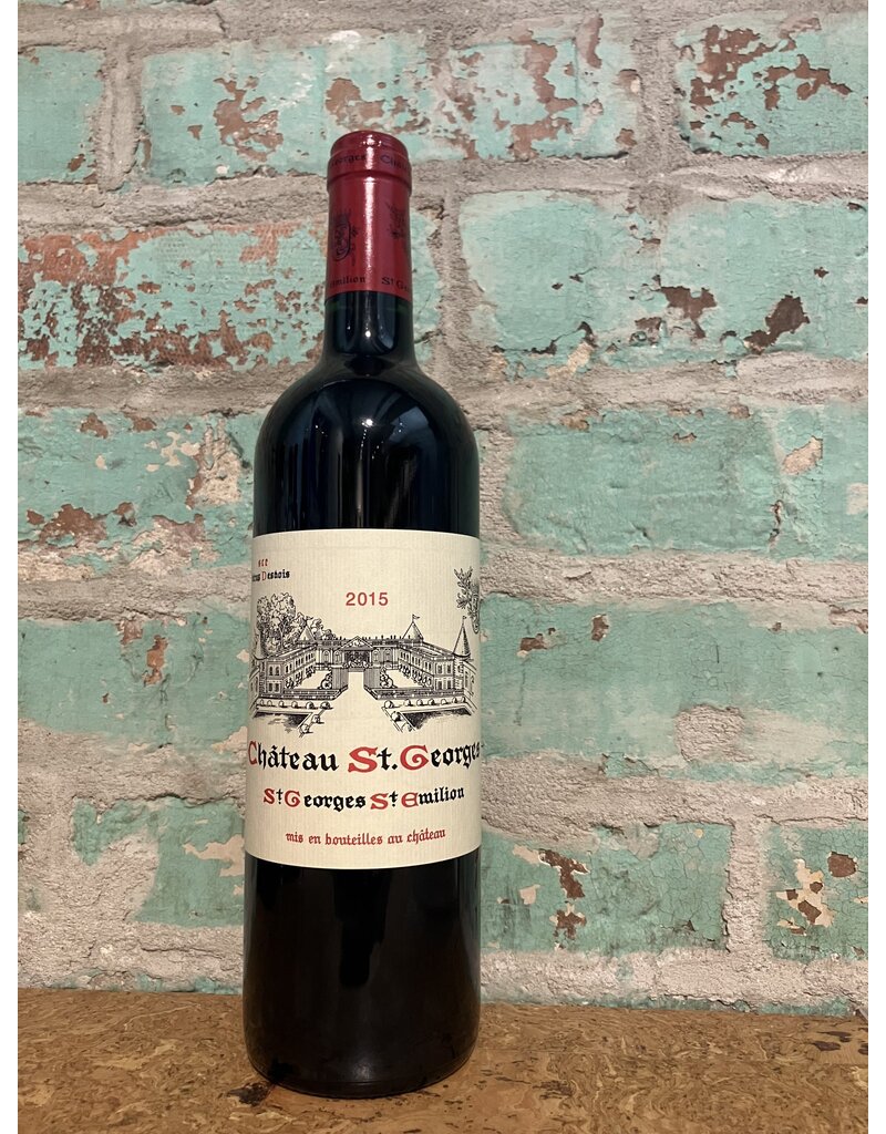 Wines CHATEAU ST. GEORGES SAINT-EMILION 2015