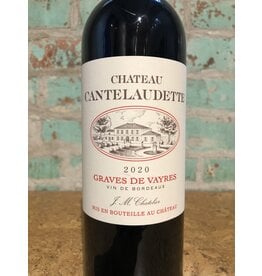 Wines CHATEAU CANTELAUDETTE GRAVES DE VAYRES 2020