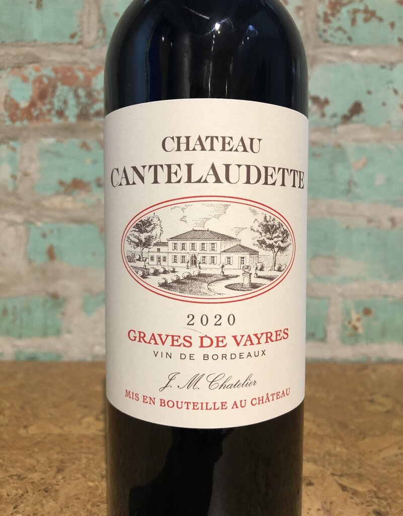 Wines CHATEAU CANTELAUDETTE GRAVES DE VAYRES 2020