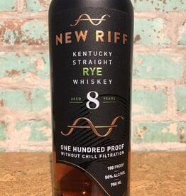 Spirits NEW RIFF STRAIGHT RYE 8 YR